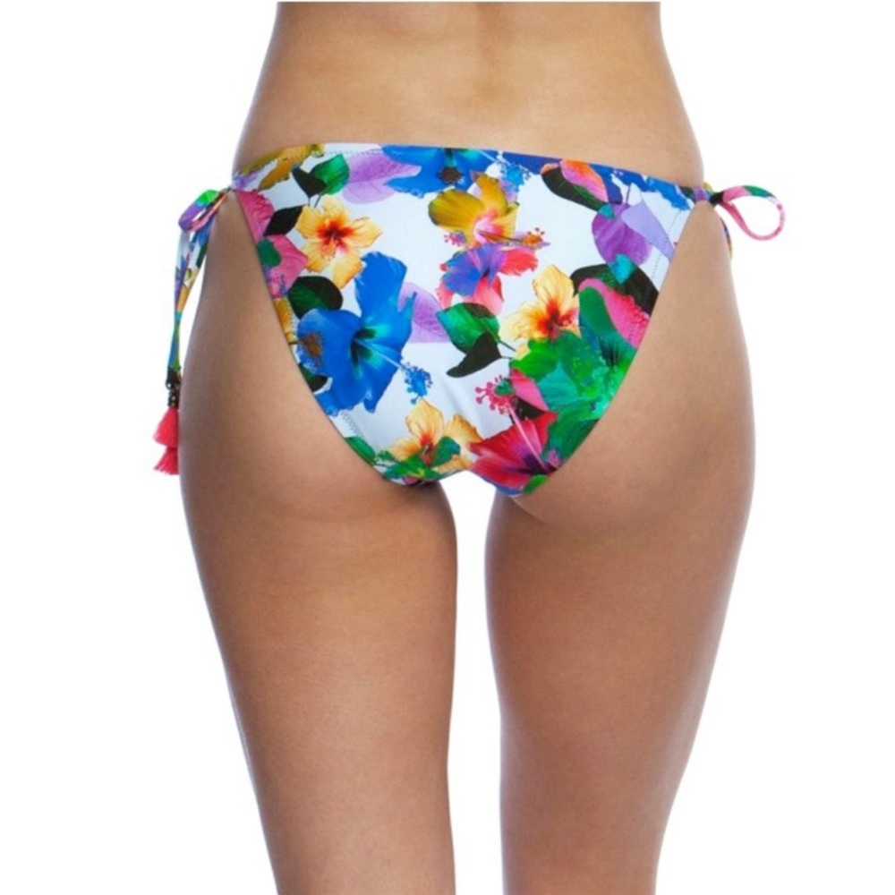 Nanette Lepore Bikini Technicolor Tropical Vamp Floral
Print Swim Bottom Size 10 - Picture 2 of 10